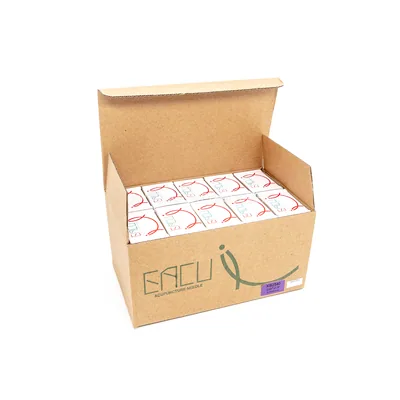 Vue 3 de Aiguille d’acupuncture avec manche style coréen – modèle KB (Korean Brand) – 100 pce