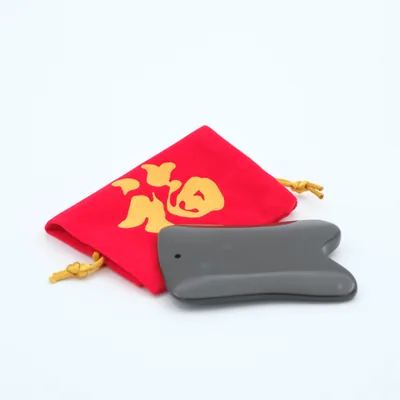 Guasha en pierre rectangle « Bian Shi »