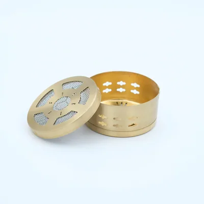 MoxaBox ronde en laiton