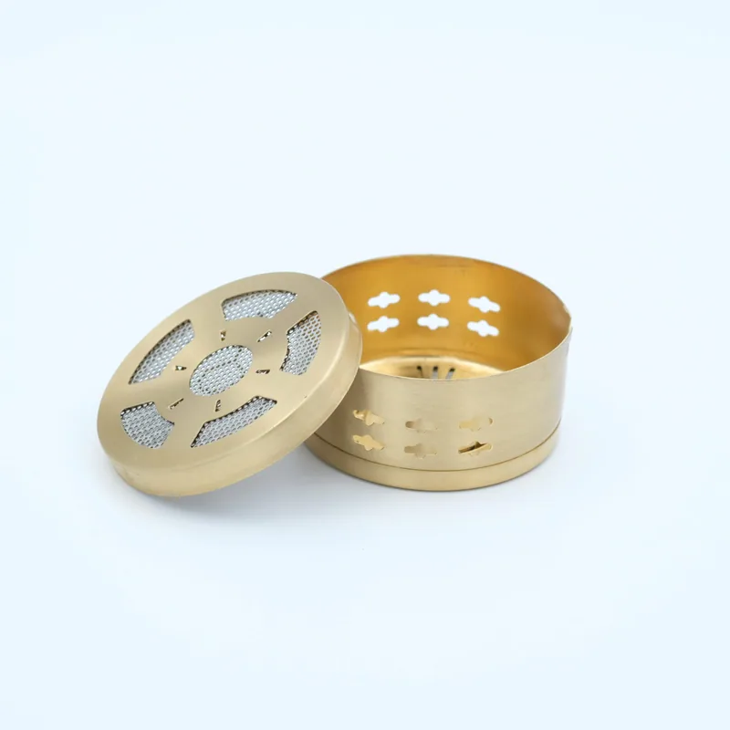 MoxaBox ronde en laiton