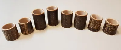 Vue 5 de ONTAKE bamboo chinois tacheté – Moxibustion japonaise