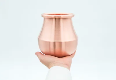 Ventouse Mongole cuivre – Ø 10 cm