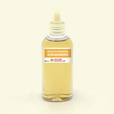 Huile au Gingembre pour le massage