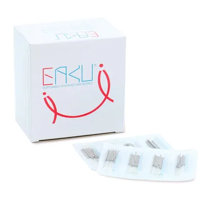 Boîte 1000 pcs – Aiguilles d’acupuncture – manche acier Modèle RB (manche coréen)
