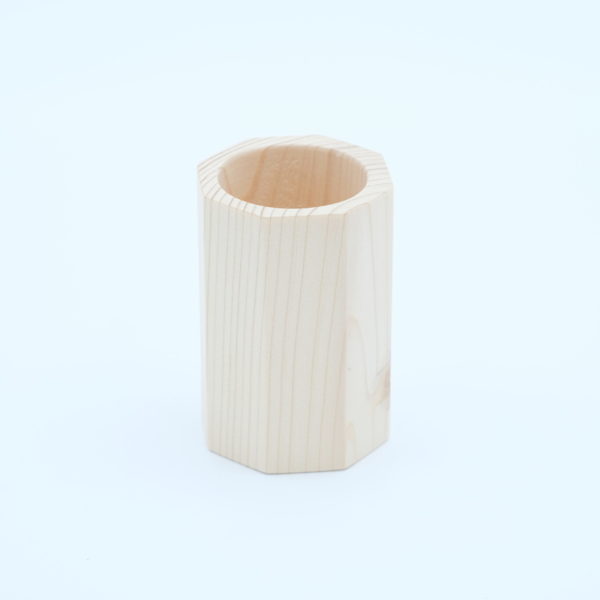 Étouffoir octogonal en sapin - artisanal – Image 3