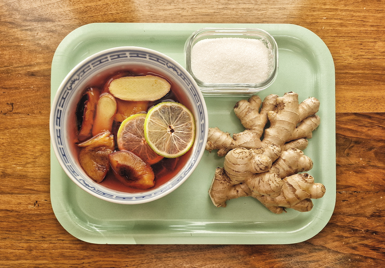 Recette d'automne : Compote de pruneau, citron vert et gingembre